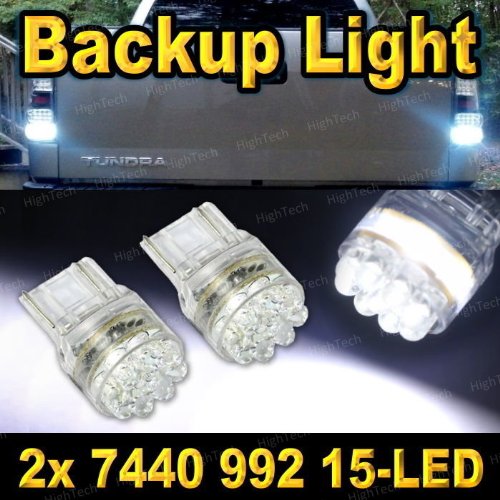 Lighting HighTechAutoAccessory LED-Backup-7440-15LED-W-0
