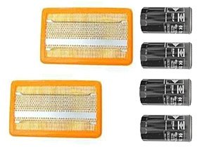 Porsche 911 965 TURBO (91-94) oil air filters KIT 6pcs Oil Filters Euromotives 34933081204