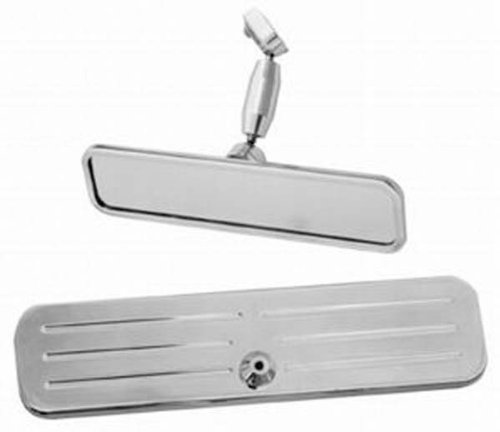 Racing Power R6065 Polished Aluminum Rectangle w/Ball Mill Lines Interior Bushings & Components Racing Power R6065