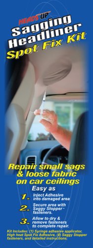 Heads Up Sagging Headliner Spot Fix Kit Body Heads Up HU-SF860