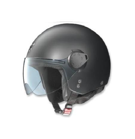 Nolan N20 Outlaw Helmet , Gender: Mens/Unisex, Helmet Type: Open-face Helmets, Helmet Category: Street, Distinct Name: Flat Black, Primary Color: Black, Size: XL N2E5273061026 Helmets Nolan N2E5273061026