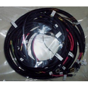 Indian 741 Military harness with blackout lighting Wiring Harnesses cotton braided wire CBW-63108
