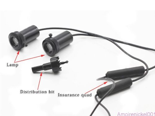 Wotefusi New 4th Gen Projector Laser LED Door Welcome Step Shadow Logo Light For Suzuki Doors Wotefusi QPL210*