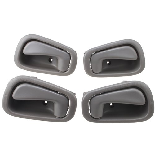 AGPtek Toyota Corolla Replacement Set 4 Interior Door Handles - Grey Body AGPtek AGPCE002019
