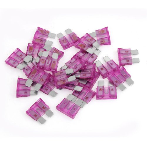 35A Car Motorcycle Automotive Purple Fast Acting Blade Fuse 25 Pcs Fuse Holders Amico a13100400ux0292