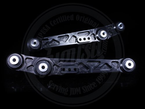 ASR Billet Black Rear Lower Control Arms - 92-95 Honda Civic EG 94-01 Acura Integra DC2 Bars & Arms ASR EG-RLA-01B