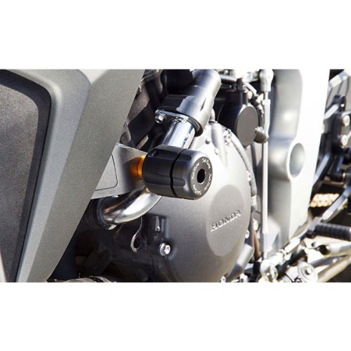 Sato Racing Frame Sliders Abrasion Resistance Derlin for Honda 08+ CB1000R (H-CB1000FS-BK) Engine Parts Sato Racing H-CB1000FS-BK