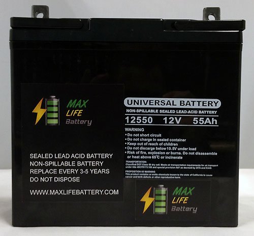 Batteries Max Life Battery ML55-125