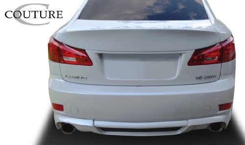 2006-2013 Lexus IS Series IS250 IS350 Couture Vortex Rear Lip Under Spoiler Air Dam - 1 Piece Bumpers Couture 109179