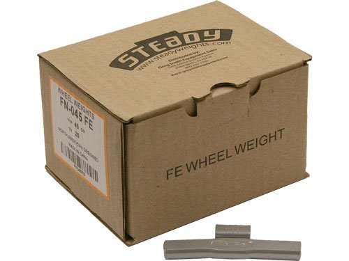 Box of 25 Coated FN Wheel Weights 45 gram Wheel Weights Steady Weight FN045FE