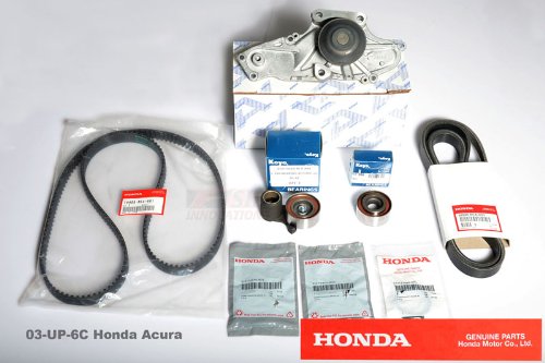 Genuine OEM Factory Fit Honda Accord Year 2003 3.0L V6 Enginess Timing Belt and Water Pump Kit Part # Honda Accord 2003 3.0L V6-6C Honda Acura Wheel Studs HONDA / ACURA 03-Up-6C Honda Acura