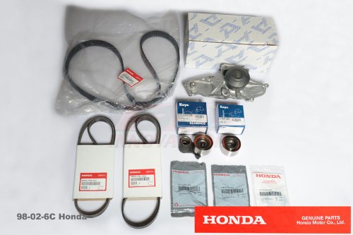 Genuine OEM Factory Fit Honda Accord Year 2001 LX Sedan 4-Door, LX Coupe 2-Door, EX Sedan 4-Door, EX Coupe 3.0L V6 2997CC Enginess Timing Belt and Water Pump Kit Part # 98-02-6C Honda Acura Wheel Studs HONDA / ACURA 98-02-6C Honda Acura
