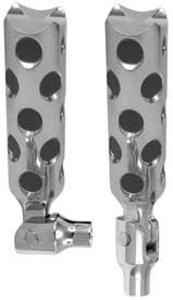 Excel footrests, holeshot cp billet alum, larg od,fold-up 3/8-16 mt mfg#exp-1527c-by-Excel Components Floor Boards Excel Components 24225