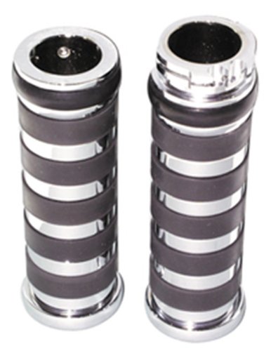 Polished billet with wide o ring style<br>fits all models with single or dual exterior throttle cables (except models with handlebar air reservoir)-by-excel components Throttle Controls Excel Components 42203