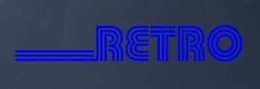 RETRO - Car, Truck, Notebook, Vinyl Decal Sticker #1289 | Vinyl Color: Blue Decals StickyChimp SC-Batch-C-2612