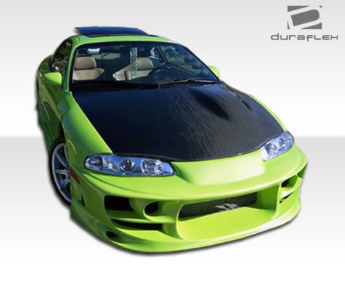 1997-1999 Mitsubishi Eclipse Eagle Talon Duraflex Bomber Front Bumper Cover - 1 Piece Bumpers Duraflex 101872x