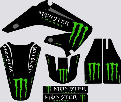 Decals Graphic MX cr12502monsterb_kit