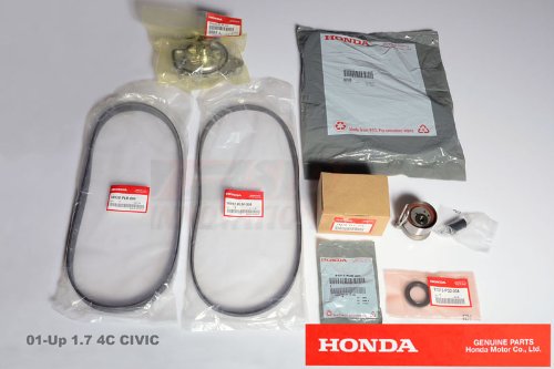 Genuine OEM Factory Fit Honda Civic Year 2004 1.7 Liter / 4 Cylinder DX Coupe 2-Door, DX Sedan 4-Door, EX Coupe 2-Door, EX Sedan 4-Door, GX Sedan 4-Door, HX Coupe 2-Door, LX Coupe 2 Door, LX Sedan 4-Door V4 1668CC Enginess Timing Belt and Water Pump Kit Part # 2004-1.7L 4C Honda Civic Wheel Studs HONDA 01-UP/05 1.7 4C CIVIC