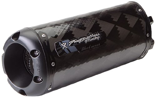 Two Brothers Racing (005-010107V-B) Black Series Full Exhaust System with M-2 Carbon Fiber Canister Complete Systems Two Brothers Racing 005-010107V-B
