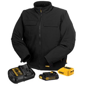 MAX Lithium Ion Soft Shell Heated Jacket Kit, 20V/12V, XXL-by-DEWALT Racing Apparel DEWALT DWT-DCHJ060C12XL