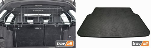 PET BARRIER + TRUNK MAT LINER for mercedes c class estate (2008-) Flooring & Carpeting Travall TDG1097+TBM1041