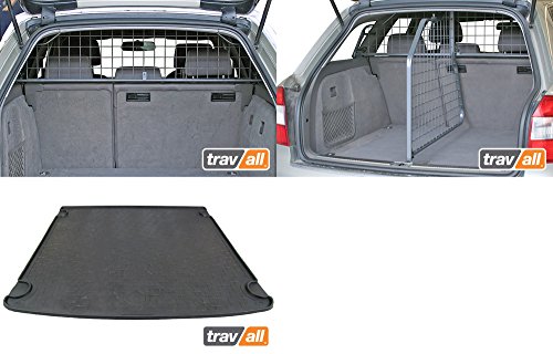 PET BARRIER + DIVIDER + TRUNK MAT LINER audi a4 s4 avant 01-08 seat exeo st 09- Custom Fit Travall TDG1293+TDG1293D+TBM1037