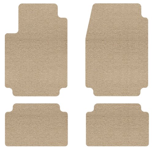 Intro-Tech Designer Custom Fit Auto Floor Mat - (Beige), Set of 4 Custom Fit Intro-Tech Automotive AD-621-DM-1041