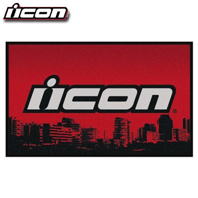 ICON FLOOR MAT CITYSCAPE, 60X36, 9904-0701 Custom Fit Parts Unlimited 9904-0701