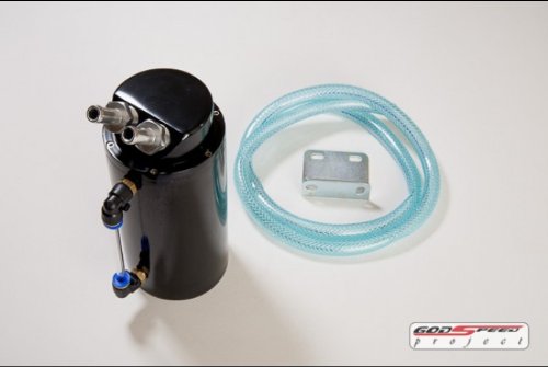 Godspeed Oil Catch Can / Tank Type 1 750ml (Black) Color Universal Fit Oil Tanks Godspeed GSP-OCT01-BK