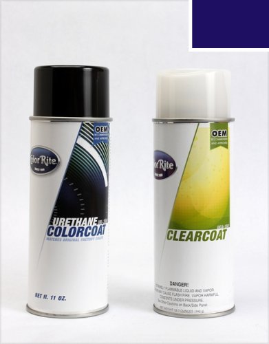 ColorRite Acura CSX Automotive Touch-up Paint - Royal Blue Pearl Clearcoat B-536P - Color-Only Package Touchup Paint ColorRite AUTO-1238-33845-AERO-C