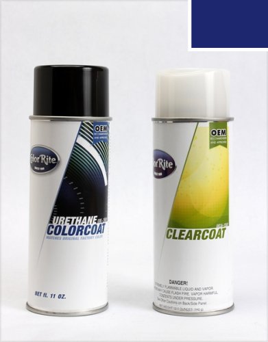 ColorRite Chevrolet Colorado Automotive Touch-up Paint - Dark Ming Blue Metallic Clearcoat 25/WA722J - Color-Only Package Touchup Paint ColorRite AUTO-180-2463-AERO-C
