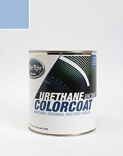 ColorRite Quart Ford All Automotive Touch-up Paint - Bright Regatta Blue Metallic Clearcoat 75/6104 - Color-Only Package Touchup Paint ColorRite AUTO-885-21266-QUART-C