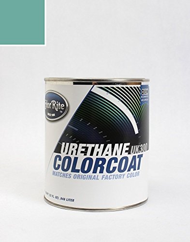 ColorRite Quart Pontiac Wave Automotive Touch-up Paint - Aqua Green Metallic Clearcoat 03/WA321M - Color-Only Package Touchup Paint ColorRite AUTO-1270-34657-QUART-C