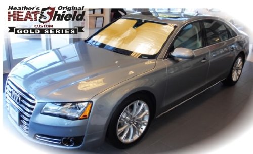 GOLD SERIES Sunshade for AUDI A8 L2 2011 2012 2013 2014 HEATSHIELD Brand Windshield Custom-fit Sunshade Sunshades HeatShield GS-1302-A8