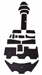 Traction Tape BlackTip Jetsports 130BT816CG-WHITEGRA
