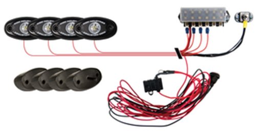 Rigid Industries 40020 Cool White Rock Light Kit with 4 Lights Performance Parts & Accessories Rigid Industries 40020