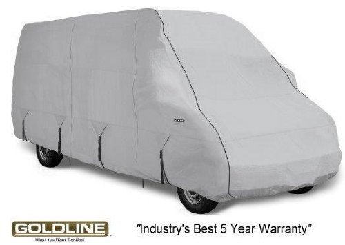 Goldline Premium Long Life RV Cover for Class B Motor Home 30-32 Foot, Grey RV & Trailer Covers Goldline GLRVB3032Ga1