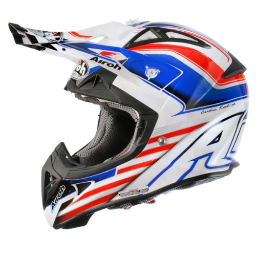 Airoh Aviator 2.1 Captain Off-Road Helmet (White, Medium) Helmets Airoh AV2CP38 M