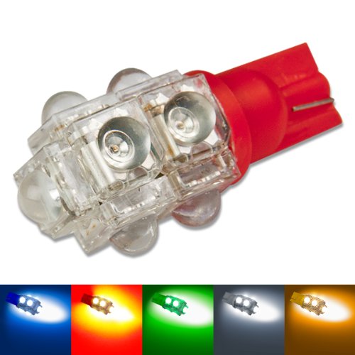 Brake Lights Auto Dynasty AD-LED-T10-9SF-LED-RD