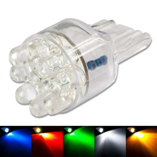 Brake Lights Auto Dynasty AD-LED-7440-9LED-5MM-RD