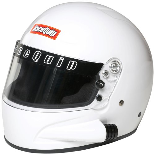 RaceQuip 295116 White X-Large Full Face Helmet Racing Helmets & Accessories RaceQuip 295116