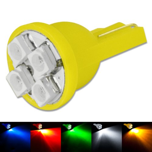 Clock Lights Auto Dynasty AD-LED-T10-W-3528-4SMD-LED-YE