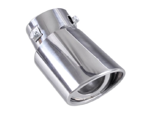 Chrome Stainless Steel Exhaust Tail Rear Muffler Tip Pipe for Honda Jazz Kia Soul Nissan Tiida Versa Extension Pipes dwcx CA00805