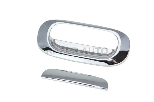 Razer Auto 97-10 DODGE DAKOTA / 06-09 MITSUBISHI RAIDER CHROME TAILGATE HANDLE COVER Truck Beds & Tailgates Razer Auto RZWTG-0022