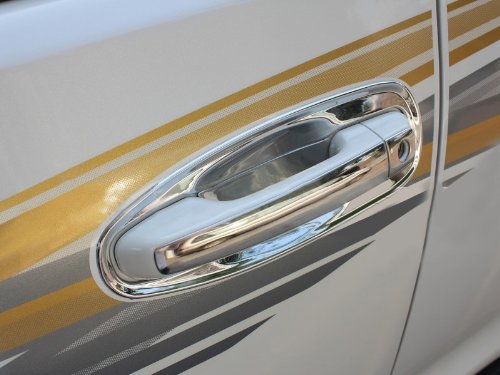 Wotefusi Stainless Steel Door Handle Covers For Toyota Prado 2010-2013 10 11 12 13 Mud Flaps & Splash Guards Wotefusi QPS86*