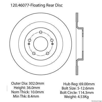 Rotors Centric 120.46077