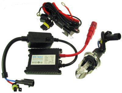 ScootsUSA 138-35-4721 12V 35W HID Xenon H4 Conversion Light Kit Batteries ScootsUSA 138-35-4721