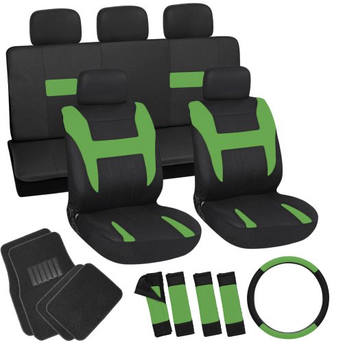 Accessories Oxgord SCNO17-ED-FM-Honda-Civic-del-Sol-GN-BK