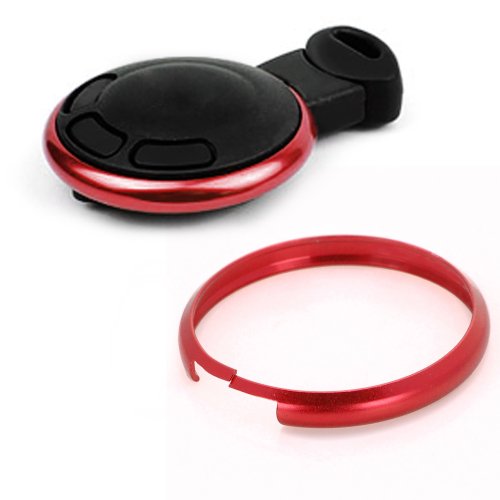Fashion Smart Key Fob Ring Rim Trim Cover Direct Replacement for Mini Cooper Red Aluminum Timing Cover Gasket Sets Astra Depot A05-006-AAA-2