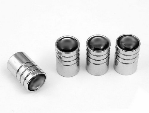 Chrome Metal Long Stainless Wheel Tire Valve Caps Stem Air Fit For Altima Juke Rogue Cube Valve Stems & Caps Meizhoushi MZS1206-CAX13-11-C027